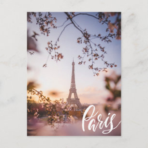 Paris Holiday Postcard