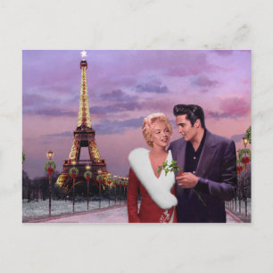 Paris Holiday Postcard