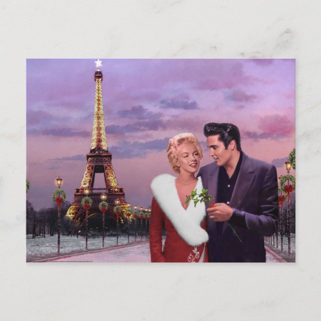 Paris Holiday Postcard (Front)