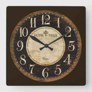 Paris Hotel Clock