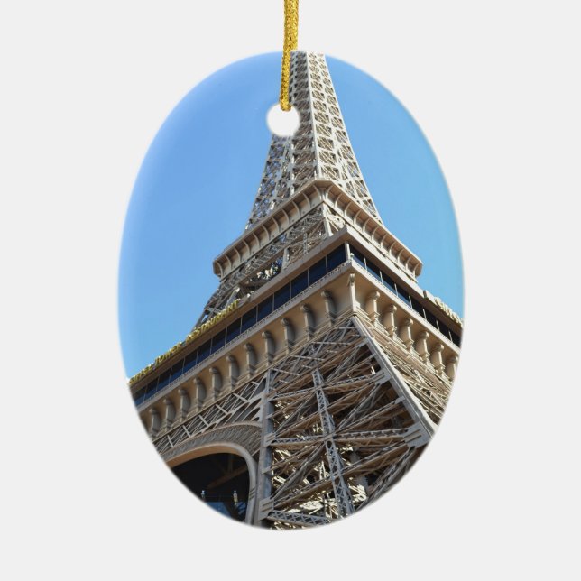 Paris Hotel -Las Vegas Ceramic Ornament (Front)