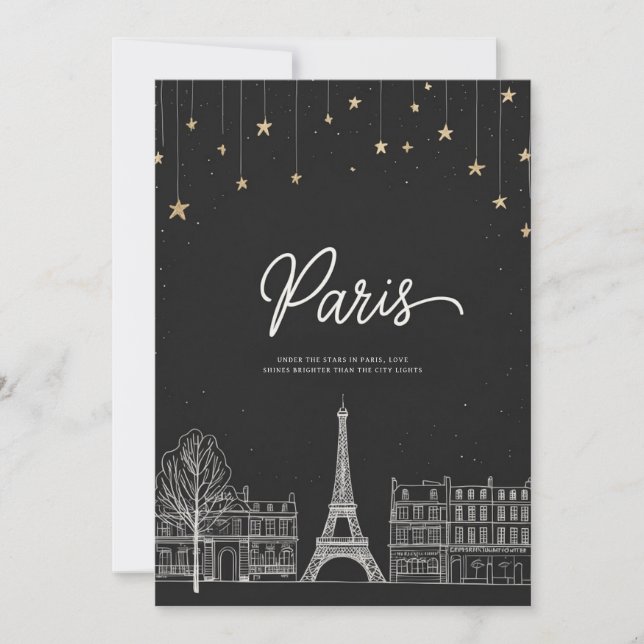 Paris I Flat Card (Front)