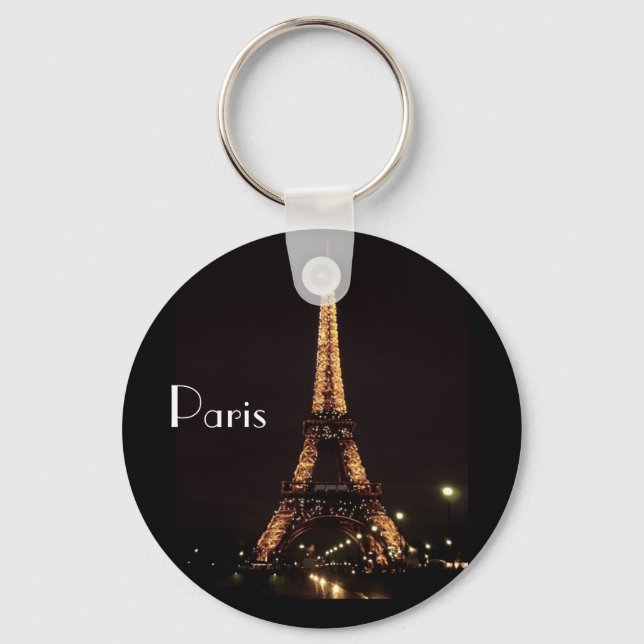 Paris Illuminations - Eiffel Tower Keychain (Front)