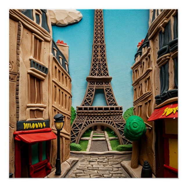Paris in 3d poster (Front)