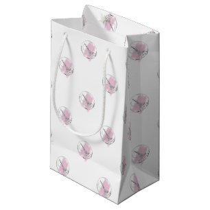 paris in a glass ball small gift bag