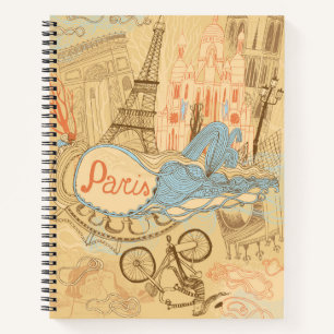 Paris in France Notebook