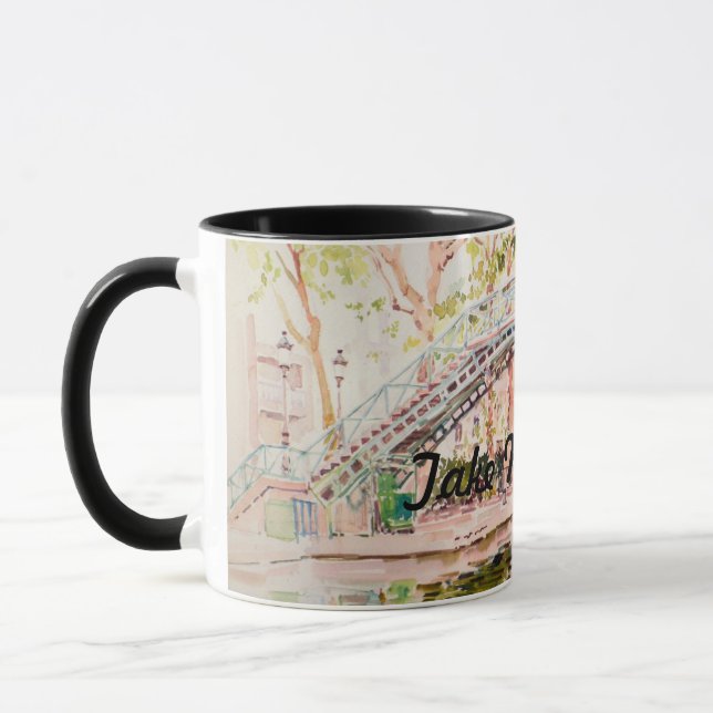 Paris in the Springtime Mug (Left)