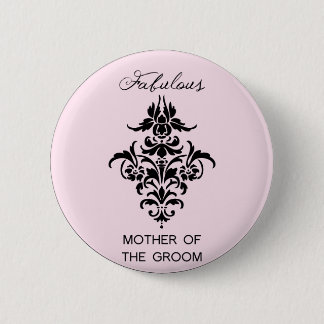 Paris Inspired Mother of the Groom Button