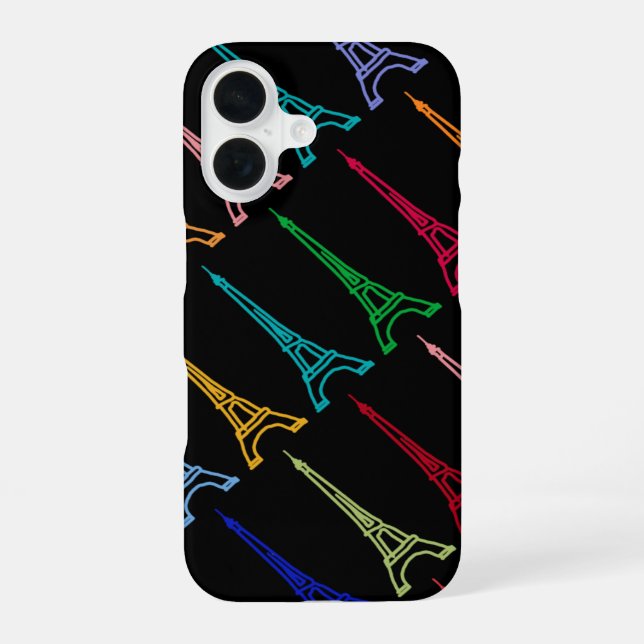 Paris iPhone 16 Case (Back)