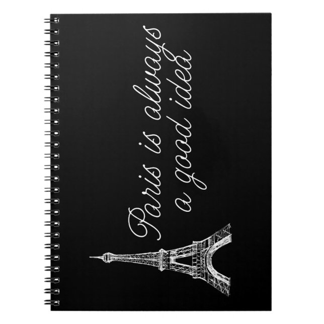 Paris is always a good idea notebook (Front)