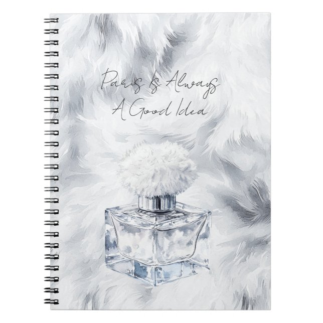 Paris is always a good idea perfume notebook (Front)