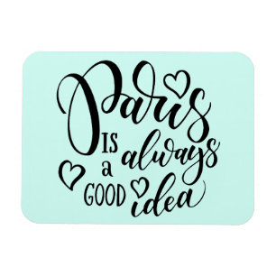 Paris Is Always A Good Idea Script Magnet