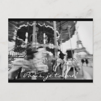 Paris, je t'aime ! Carte postale
