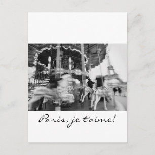 Paris, je t'aime! Postcard
