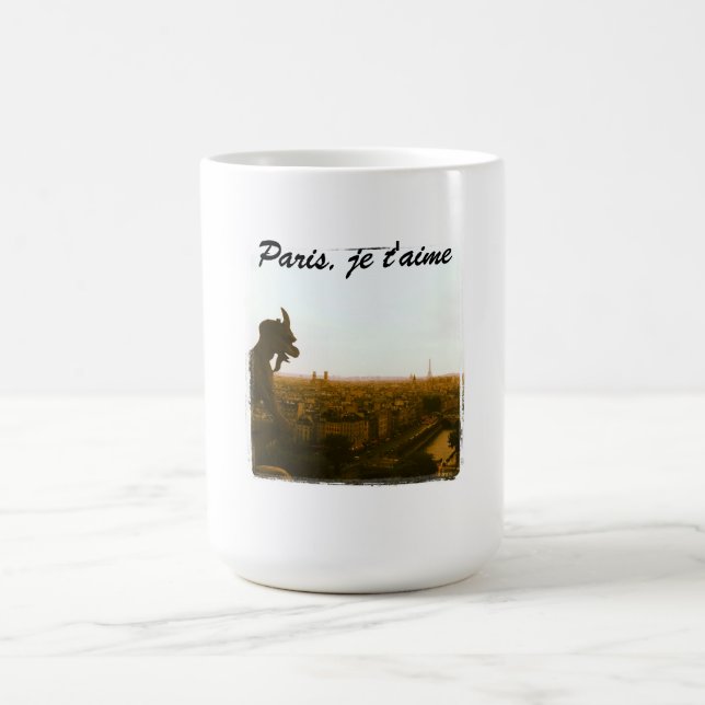 Paris, je t'aime -view from Notre Dame mug (Center)