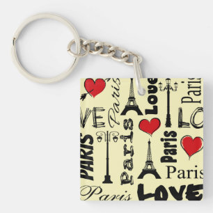 Paris Keychain