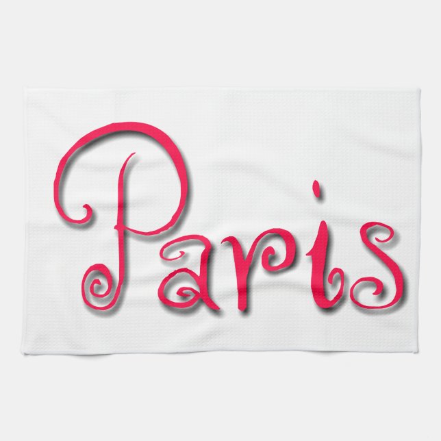 Paris Kitchen Towel (Horizontal)