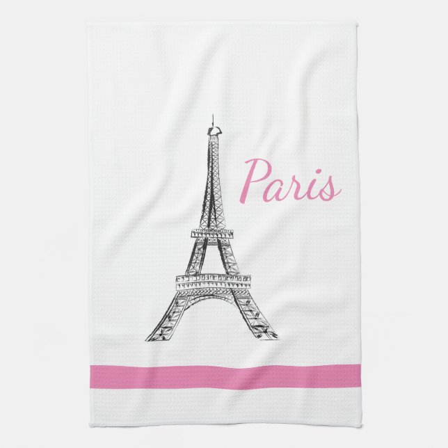 Paris Kitchen Towel (Vertical)
