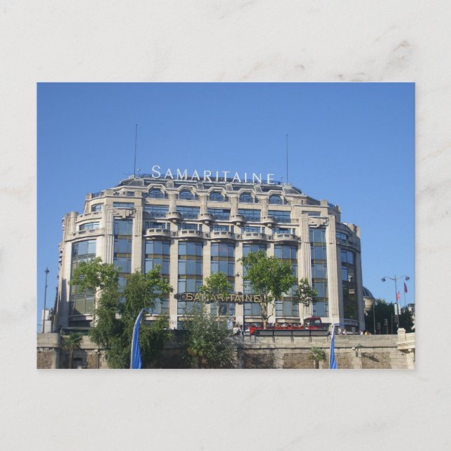 Paris - La Samaritaine - Postcard (Front)