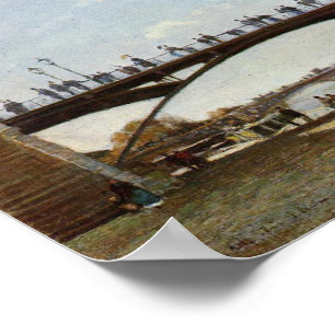 Paris La Seine Pont  – Bridge Poster