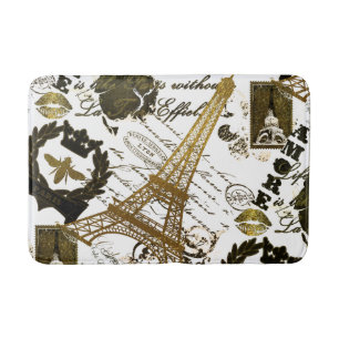 Paris: La Tour Eiffel Bath Mat