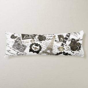 Paris: La Tour Eiffel Body Pillow
