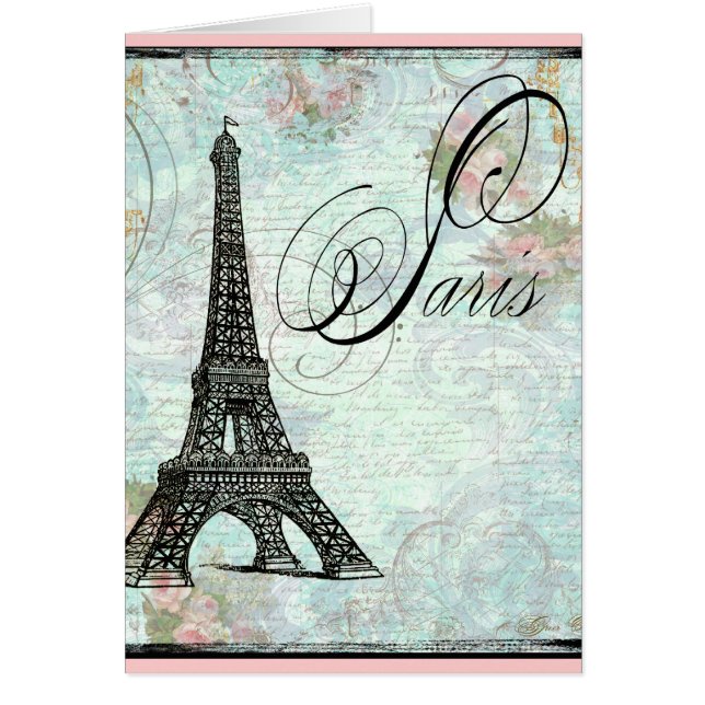 Paris La Tour Eiffel Design français (Devant)