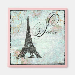 Paris La Tour Eiffel French Design Magnet