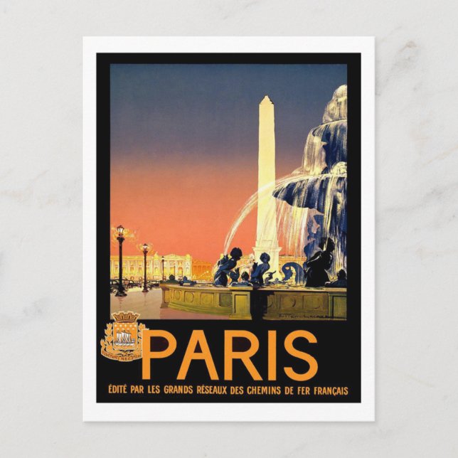 Paris LaCaze Post Card (Front)