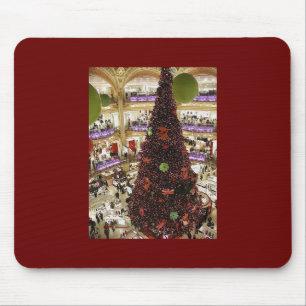 Paris Lafayette Christmas Tree Mouse Pad
