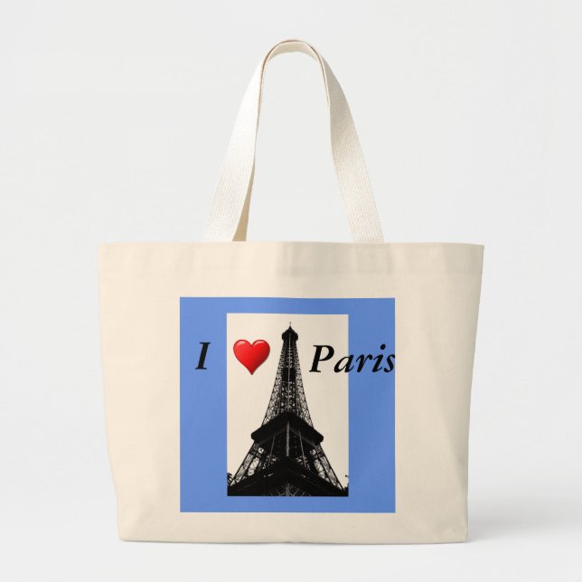 Paris Large Tote Bag (Front)