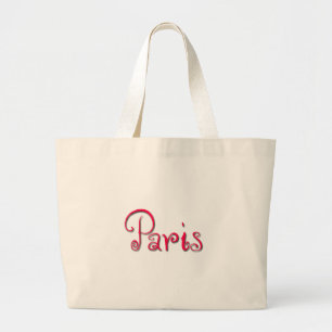 Paris Large Tote Bag