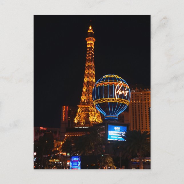 Paris Las Vegas Hotel & Casino #2 Postcard (Front)