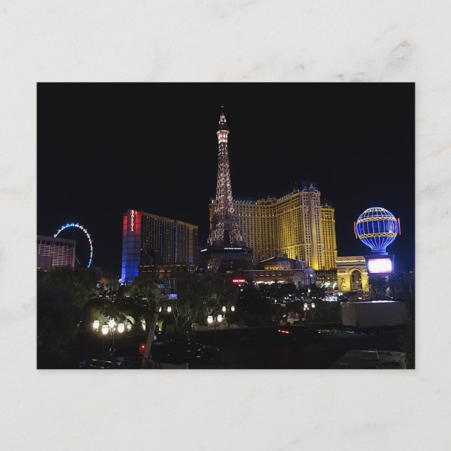 Paris Las Vegas Hotel & Casino #5 Postcard (Front)