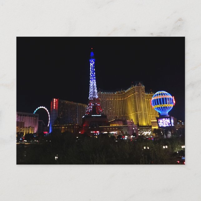 Paris Las Vegas Hotel & Casino #6 Postcard (Front)