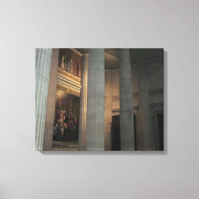 Paris - Le Pantheon Canvas Print (Front)