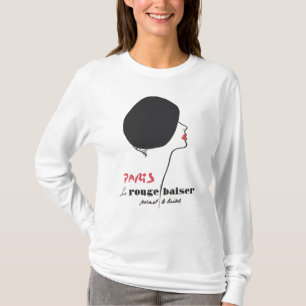 Paris - Le Rouge Baiser (The Red Kiss) T-Shirt