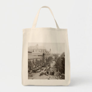 Paris: Les Halles, C1900 Tote Bag