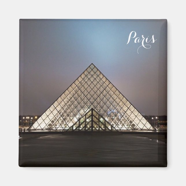 Paris Louvre Museum Magnet (Front)