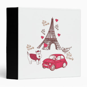 Paris Love Binder
