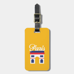Paris Luggage Tag