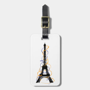 Paris Luggage Tag