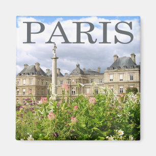 Paris Luxembourg Gardens Magnet