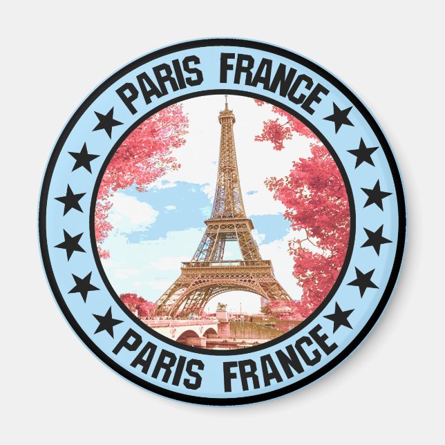 Paris                                              magnet (Front)