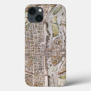 PARIS MAP, 1581 iPhone 13 CASE