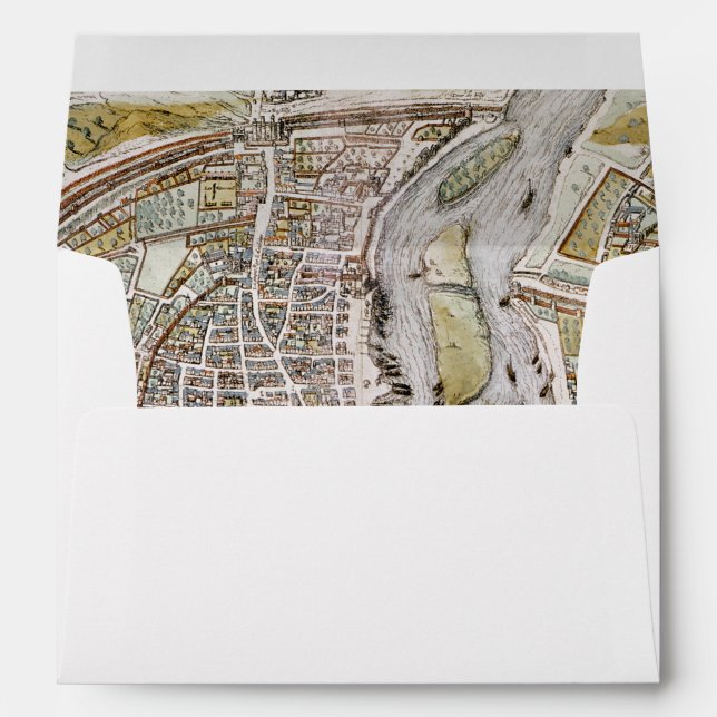 PARIS MAP, 1581 ENVELOPES (Back (Bottom))