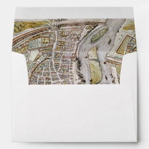PARIS MAP, 1581 ENVELOPES