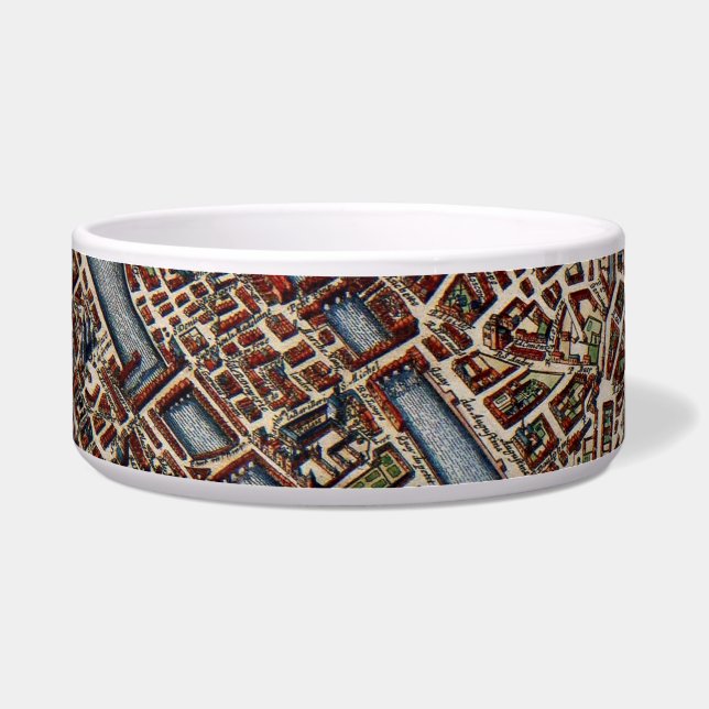 Paris map city old (Front)