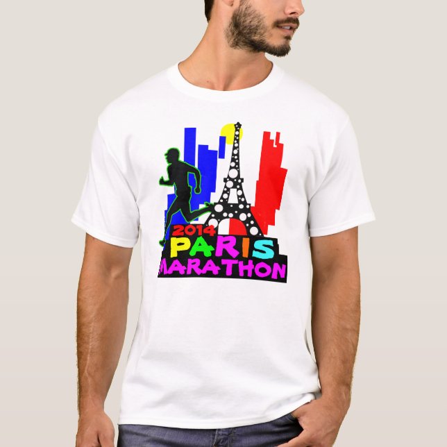 Paris Marathon T-Shirts (Front)