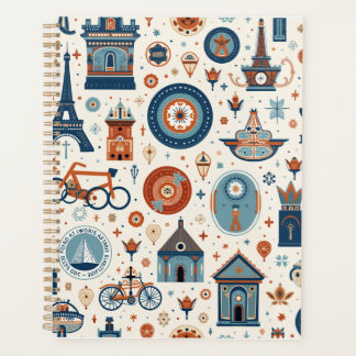 Paris Memorable Notebook Planner